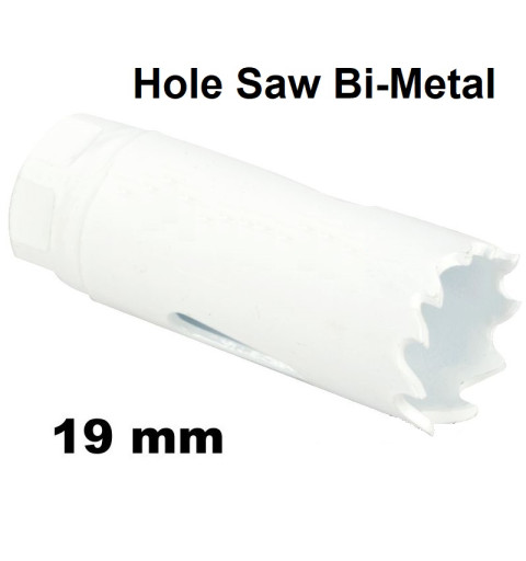 Hole Saw Bi - Metal, 019mm