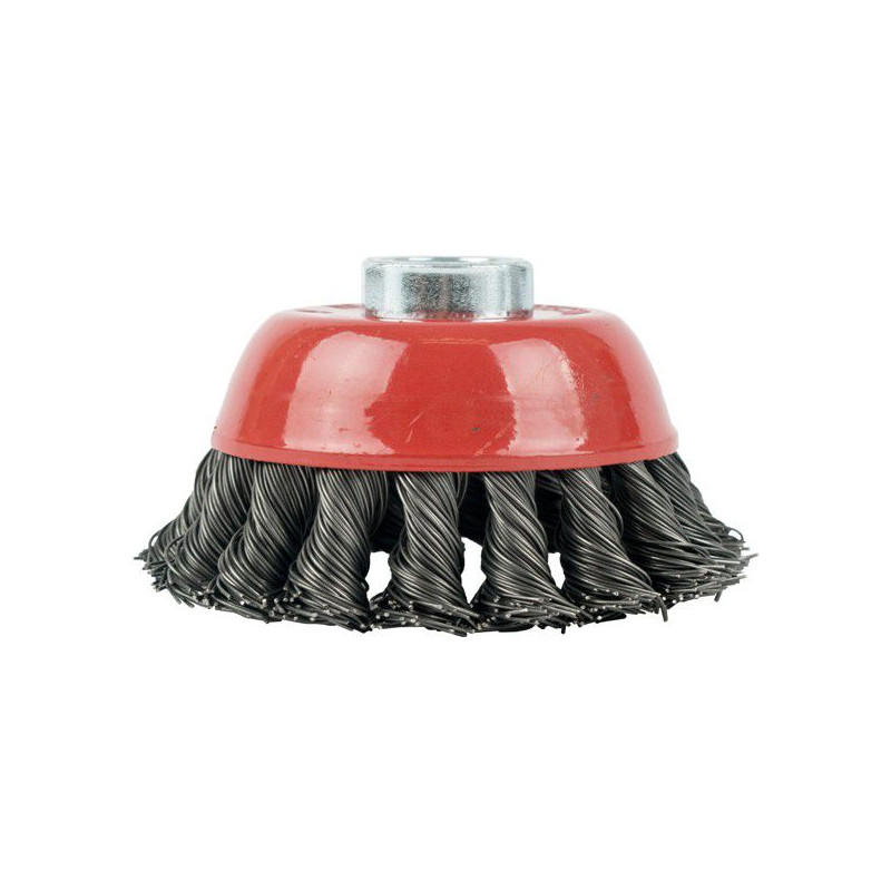 Wire Cup Brush 70mm, Twisted - M14