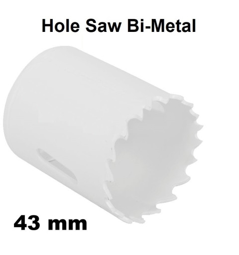 Hole Saw Bi - Metal, 043mm