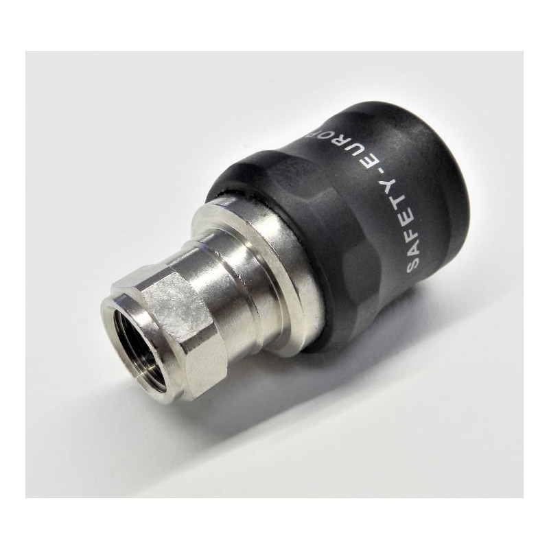 Universal Quick Coupler Female 1/4 - SAFETY PRESSURE RELEASE