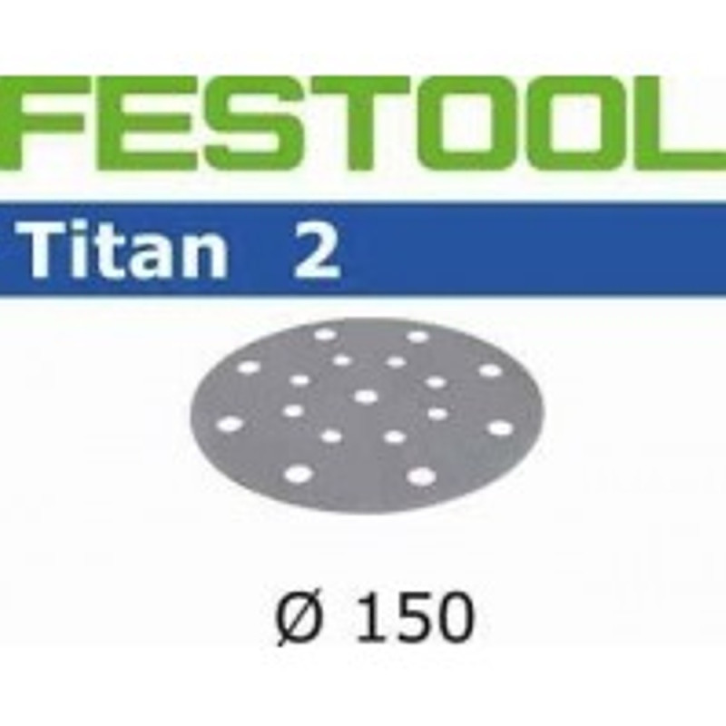 Titan Discs, 150mm, 360  Multi Hole FESTOOL - Pack - 10