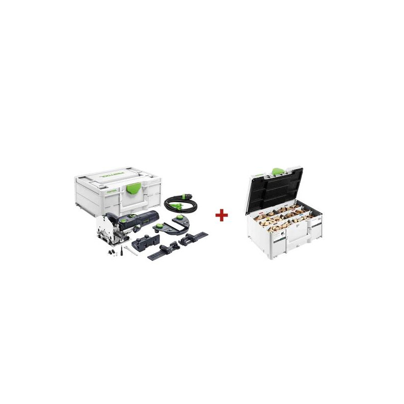 Domino Joining System - FESTOOL - DF500 SET + Domino systainer and cutters