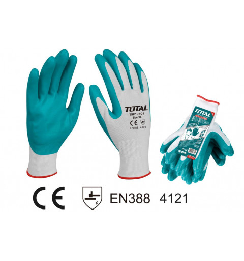 Safety Gloves Nitrile - TOTAL