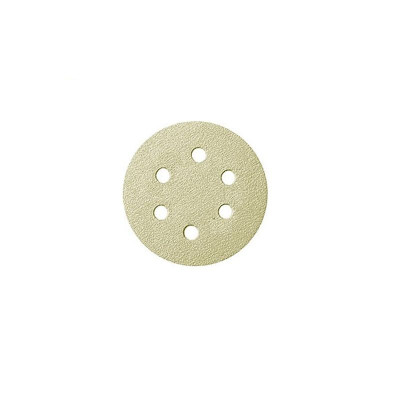 Velcro Discs, 150mm, 6 Hole 0100  - PS33 - White - Pack - 10