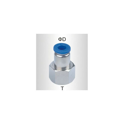 PU Hose Fitting Female 1/8