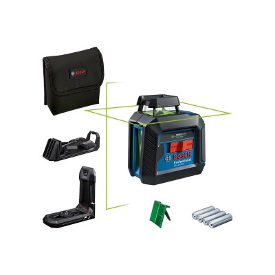 Laser Line Level, GLL2-20G, GREEN Cross Beam, BOSCH