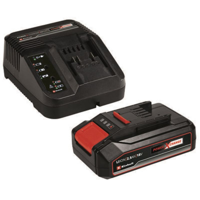 Battery & Charger EINHELL, 18v 2.5AH ----- KITTTTT (NO CASE)