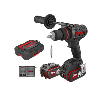 Impact Drill Driver, KRESS, Cordless, 20.0v - KUC35 (Brushless) - SET