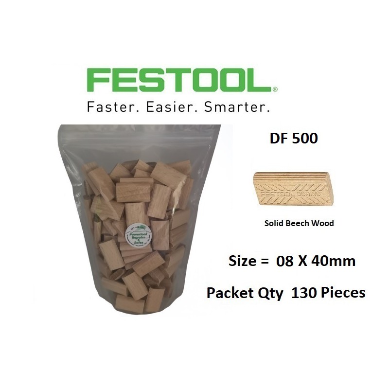 Domino Dowel For DF 500/700 --- 08 x 40mm - Pack - 130