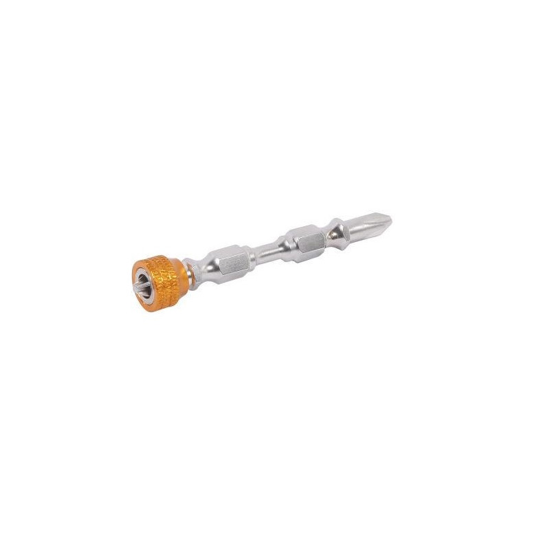 Pozi, Screwdriver Bit, 02-65mm, IMPACT PROOF With Magnet & Depth stop