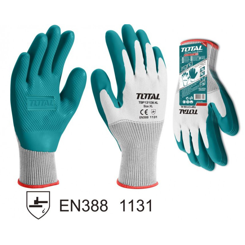 Safety Gloves Latex H/DUTY-...