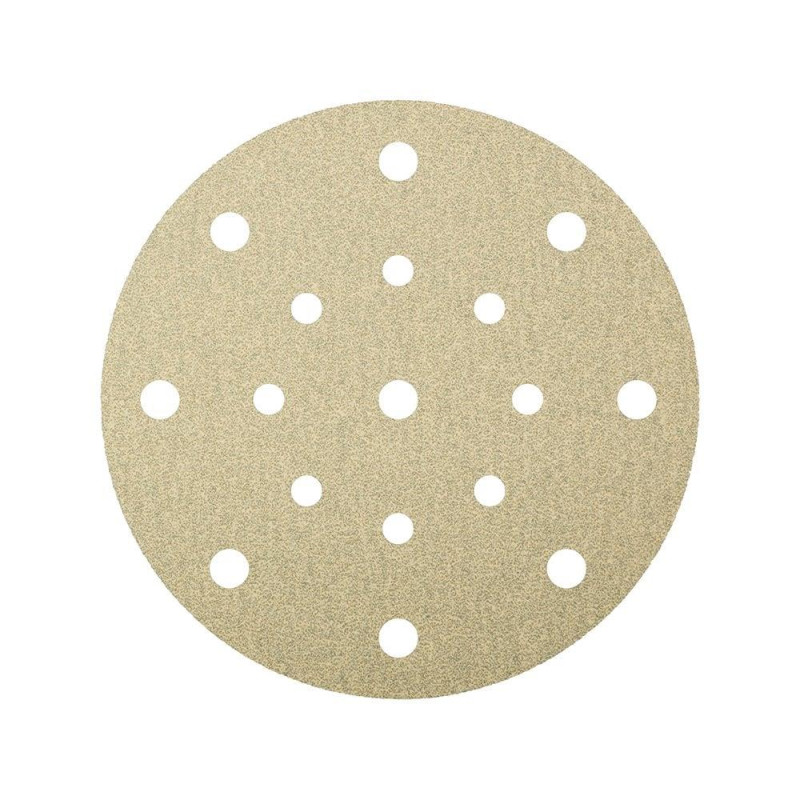 Velcro Discs, 150mm, Multi Hole 0040  - PS33 - White - Box - 100
