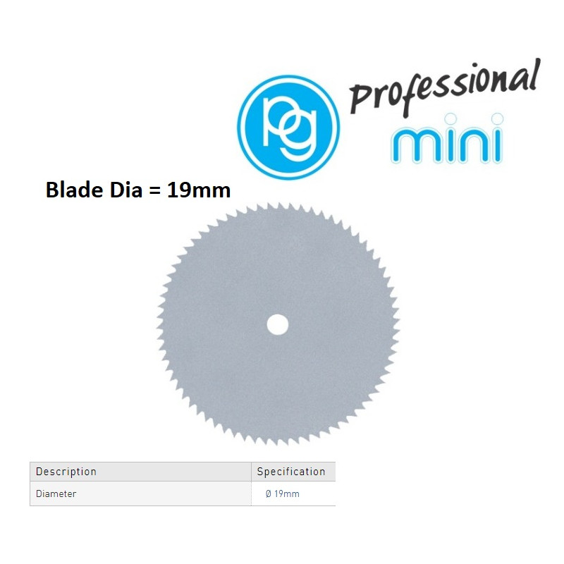 Steel mini Saw Blade 19mm