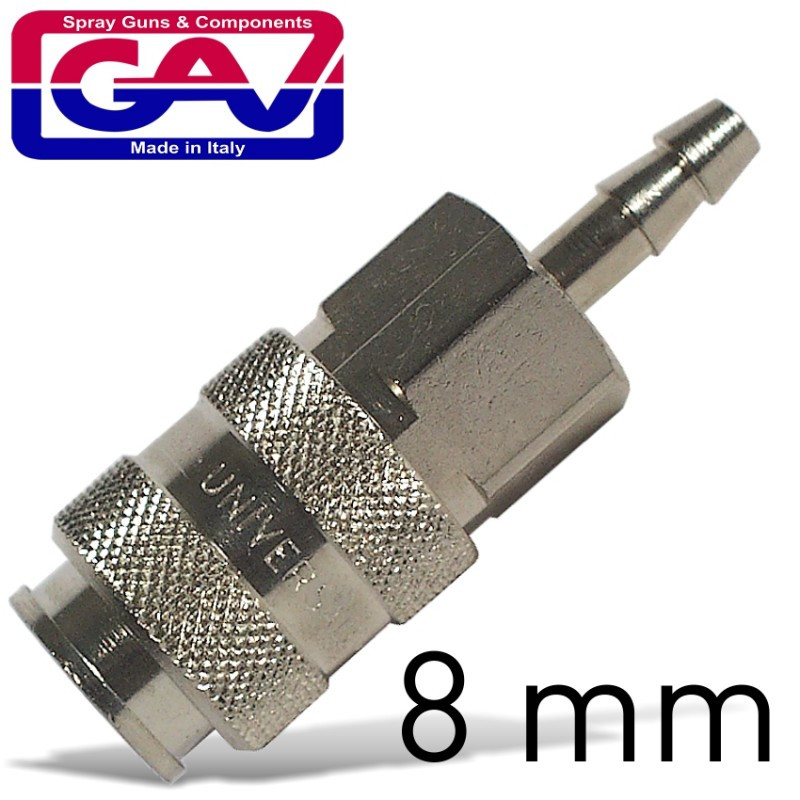 Universal Quick Coupler For 08mm Hose