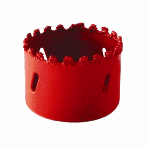 VERTC03035#1.png. Tork Craft Hole Saw Tungston Gritt, 035 - RED