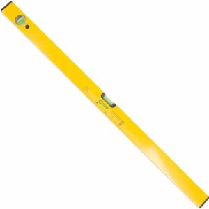 DTSL0090B#1.jpg. SPIRIT LEVEL BOX 900MM X 1.4MM 2 X VIAL 0.5MM ACCUR. ALUM.