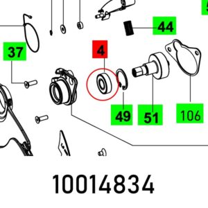 FES10014834#1.jpg. CLAMPING FLANGE HKC 55