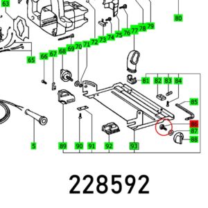 FES228592#1.jpg. CUP SQUARE BOLT DIN 603-M6X12-4.6