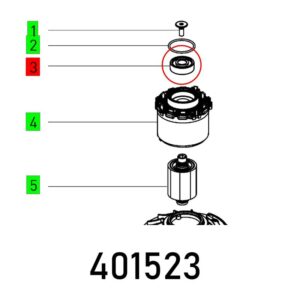 FES401523#1.jpg. BALL BEARING 608 2Z LHT42