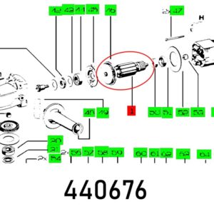 FES440676#1.jpg. ARMATURE (240V) WS 180.04.E 247.650