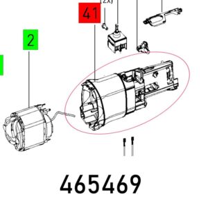 FES465469#1.jpg. MOTOR HOUSING RO 150 FEQ