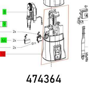 FES474364#1.jpg. MOTOR FRAME PS 300 EQ