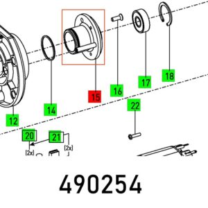 FES490254#1.jpg. DRIVING COLLAR OFK 500 Q ET-BAUGRUPPE