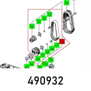 FES490932#1.jpg. BELT DRIVE ET-TEIL BS 105 E