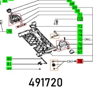 FES491720#1.jpg. ADJUSTING WHEEL TS 55 EBQ