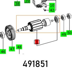 FES491851#1.jpg. ARMATURE 230V PS 300 EQ