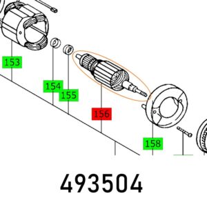 FES493504#1.jpg. ARMATURE 230V CS 70 EB 230V