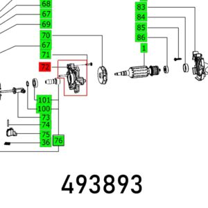 FES493893#1.jpg. BEARING FLANGE DF 500 Q ET-BG