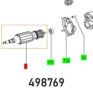 FES498769#1.jpg. ARMATURE DF 700 EQ 230V