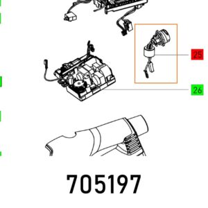 FES705197#1.jpg. SOCKET HOUSING ETS 150 EC 230V