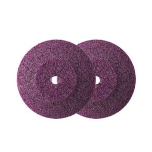 VERM2510#1.jpg. MINI Ruby Grinding Stone Lenticular Dia = 22mm - QTY 2