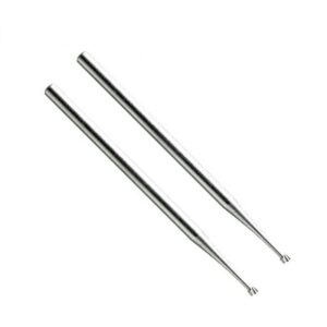 VERM1120#1.jpg. MINI Steel Engraving Cutters Reverse Taper 1.4mm - Shank = 2.35mm QTY 2