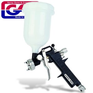 GAV2200ECO#1.jpg. HI PRESSURE GRAFITY FEED SPRAY GUN WITH 600CC CUP
