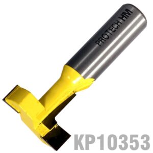 KP10353#1.jpg. "T" SLOTTER & SLAT WALL CUTTER 28MMX8MM 1/2" SHANK