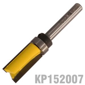 KP152007#1.jpg. PATTERN FLUSH TRIM BIT. WITH SHANK MOUNTED BEARING 1/2" X 1" 1/4" SHAN