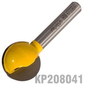 KP208041#1.jpg. PLUNGE CUTTING BALL 3/4"(19MM) X 3/4"(19MM) 1/4"SHANK
