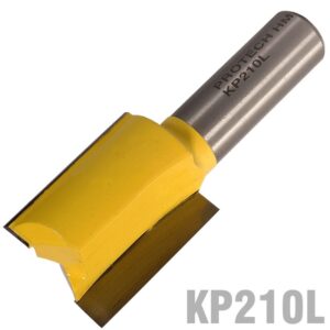 KP210L#1.jpg. STRAIGHT BIT 1"(25.4MM) X 1 1/4"(31.8MM) TWO FLUTE 1/2" SHANK