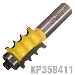 KP358411#1.jpg. TRIPLE BEAD BIT 7/8" X 1" TWO FLUTES 1/2" SHANK