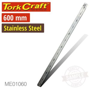 ME01060#1.jpg. STAINLESS STEEL 600X30X1.2MM RULER