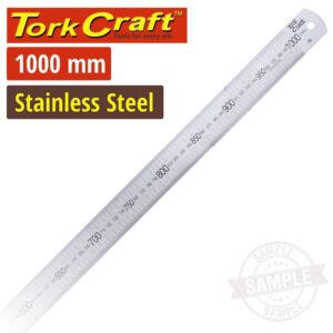 ME01100#1.jpg. STAINLESS STEEL1000 X35X1.5MM RULER