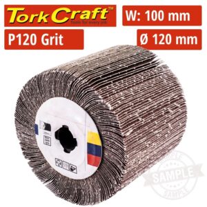 MY3015-2-4#1.jpg. 120 GRIT FLAP GRINDING WHEELS 120MMX100MM