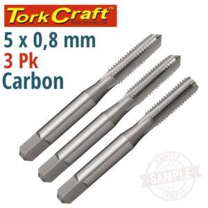 NR2050-3#1.jpg. TAPS CARB.STEEL 5X0.8MM 3/PACK