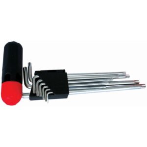 NT2126#1.jpg. 9PC TORX ALLEN KEY SET WITH INTERCHANGEABLE HANDLE