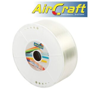 PU0640T#1.jpg. POLYURETHANE HOSE 6MM O.D. PER METRE TRANP. (200M PER ROLL)