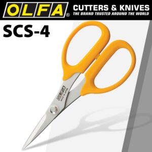 SCS-4#1.jpg. OLFA SCS-4 PRECISION APPLIQUE SCISSORS