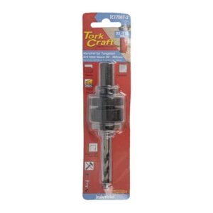 TC17007-2#1.jpg. MANDREL CARBIDE GRIT HOLE SAW 32 - 152MM